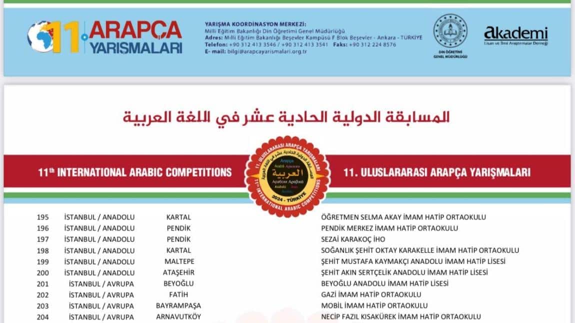 Arapça Çocuk Şarkıları Yarışmasında Ön Elemeyi Geçtik 