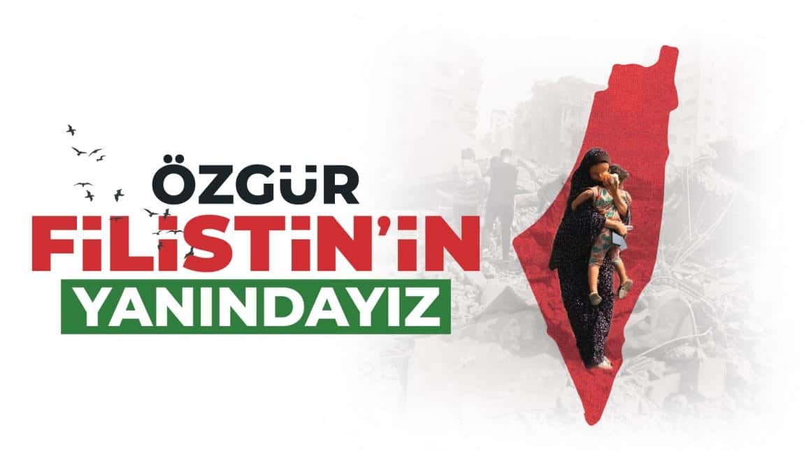 Öğrencilerimizden Filistin’e Destek!