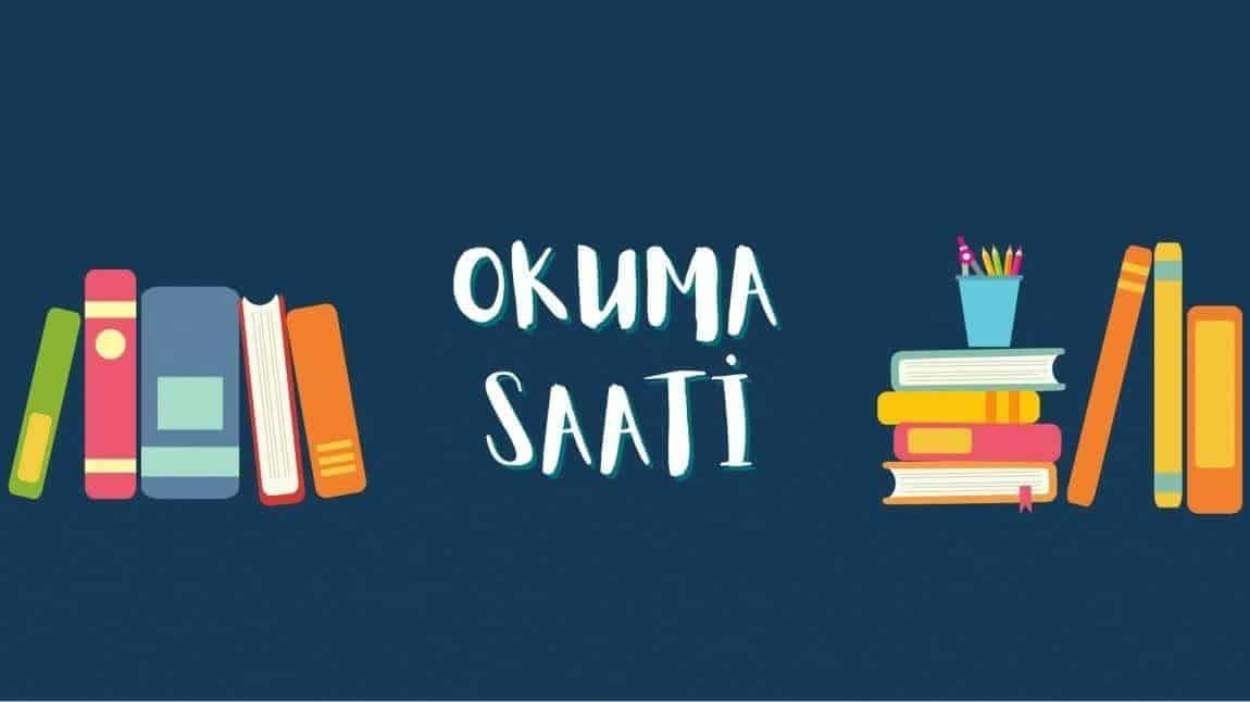 Okul geneli kitap Okuma Saatlerimiz Devam Ediyor!